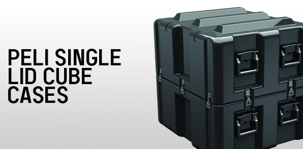Peli Single Lid Cube Cases