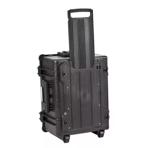 Explorer 5833 Waterproof Case With Wheels - Black Back Standing