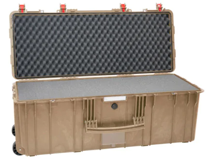 Explorer 9433 Waterproof Case With Wheels - Desert Tan with Foam