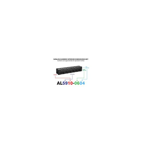Peli Single Lid Long Case AL5910-0604