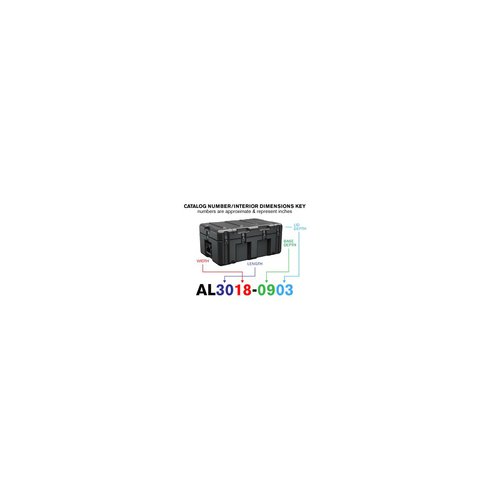 Peli Single Lid Trunk Case AL3018-0903