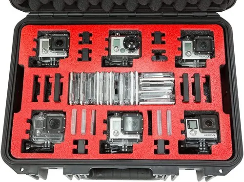 SKB 3I-1711-6GP6 Waterproof Case For 6 Go-Pros