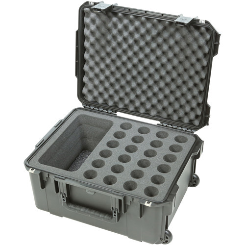 SKB 3I-2015-MC24 Case For 24 Microphones with Wheels