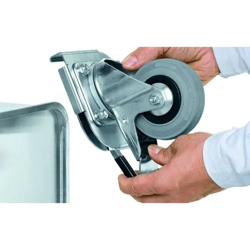 Zarges Clip-On Swivel Castors