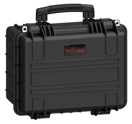 Explorer 3823HL Waterproof Case - Black Front