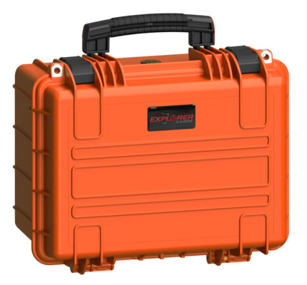 Explorer 3823HL Waterproof Case - Orange Front