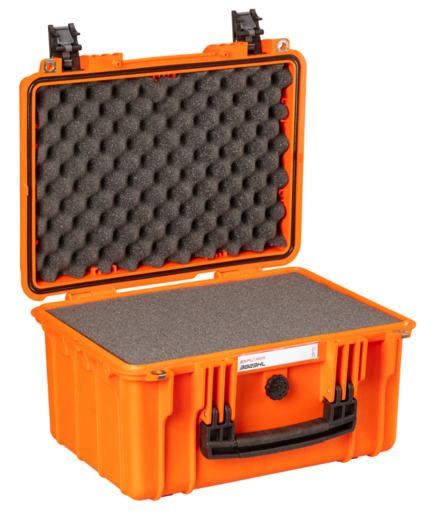 Explorer 3823HL Waterproof Case - Orange with Foam