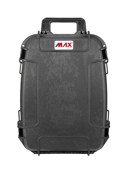 MAX485 Hard Waterproof Backpack Case - Front View