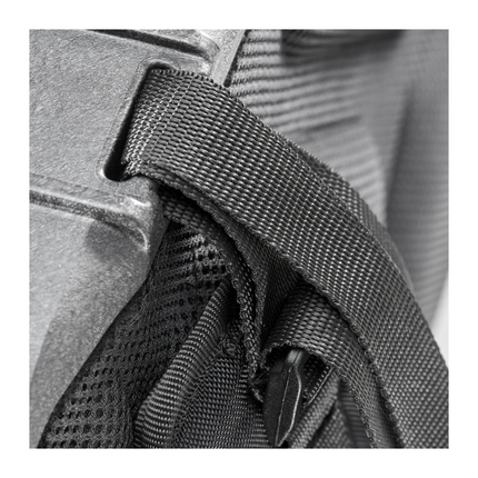 MAX485 Hard Waterproof Backpack Case - Close-Up of Shoulder Straps