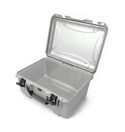 Nanuk 933 Waterproof Hard Case - Silver - Empty - View showing inside of case