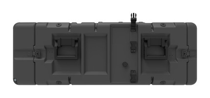 Peli 30 Inch Euro-V 5U EURO-V-5U-L Shock Rack Case with Wheels