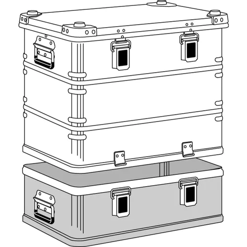 Zarges K470 40504 Plus Hood-Type Transport Container