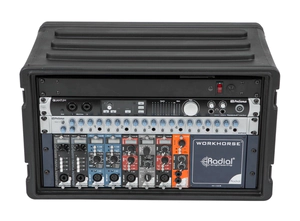 SKB 1SKB-R6S - 6U Roto Moulded Shallow Rack Case