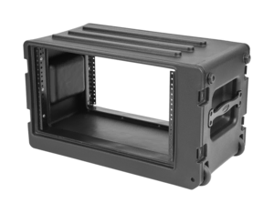 SKB 1SKB-R6SW - 6U rSeries Shallow Rolling Rack Case with Wheels